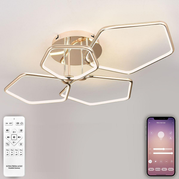 Потолочная светодиодная люстра Natali Kovaltseva High-Tech Led Lamps 82037 Потолочная светодиодная люстра Natali Kovaltseva High-Tech Led Lamps 82037