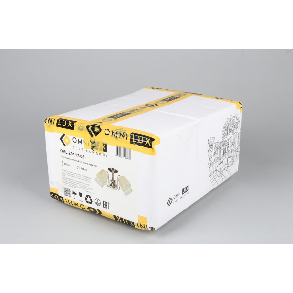 Потолочная люстра Omnilux Leonessa OML-29117-05 Потолочная люстра Omnilux Leonessa OML-29117-05