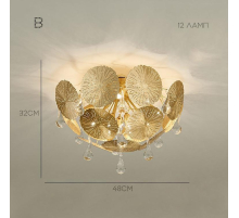 Потолочная люстра Imperium Loft Inca 203836-26