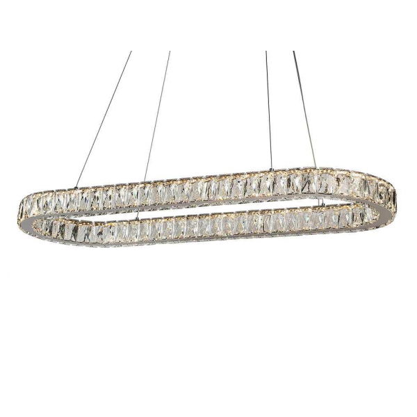 Люстра NEWPORT 8580/90 C oval chrome