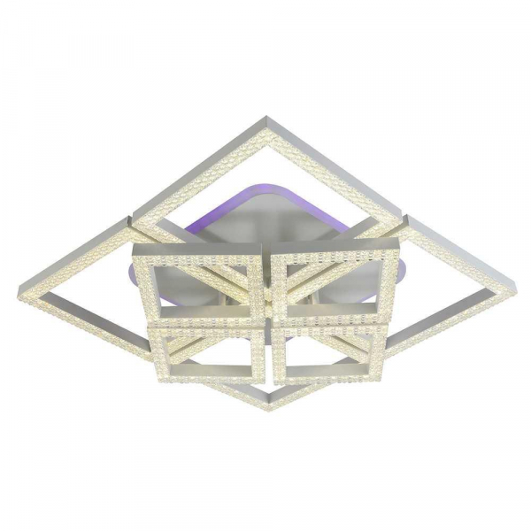 Потолочная светодиодная люстра Profit Light 5877/4+4A WHT Потолочная светодиодная люстра Profit Light 5877/4+4A WHT