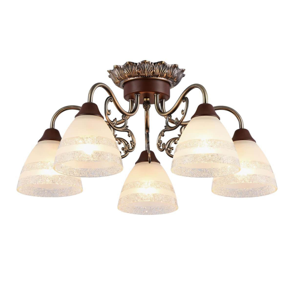 Потолочная люстра Omnilux Carapelle OML-55707-05 Потолочная люстра Omnilux Carapelle OML-55707-05