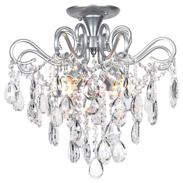 Потолочная люстра Escada Ophelia 643/4P Silver Потолочная люстра Escada Ophelia 643/4P Silver