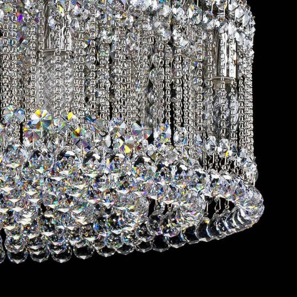 Потолочная люстра Artglass Persida Nickel CE Потолочная люстра Artglass Persida Nickel CE