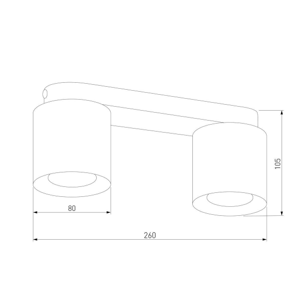 Потолочная люстра TK Lighting 3411 Vico Black Потолочная люстра TK Lighting 3411 Vico Black