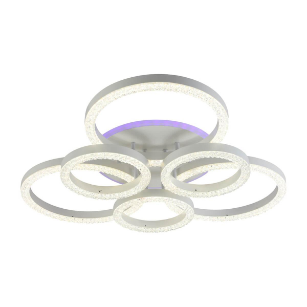 Потолочная светодиодная люстра Profit Light 5894/3+3A WHT Потолочная светодиодная люстра Profit Light 5894/3+3A WHT