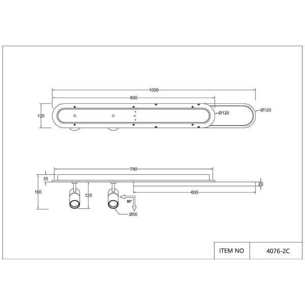 Потолочная светодиодная люстра Favourite Planar 4076-2C Потолочная светодиодная люстра Favourite Planar 4076-2C
