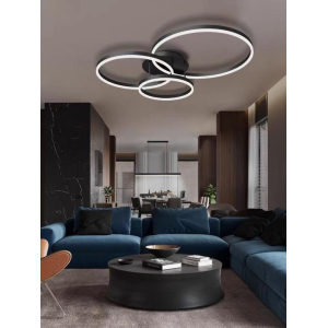 Люстра потолочная Alfa Light F2024-34 LED Чёрный