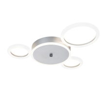 Потолочная светодиодная люстра Escada Saturn 10268/4LED Silver