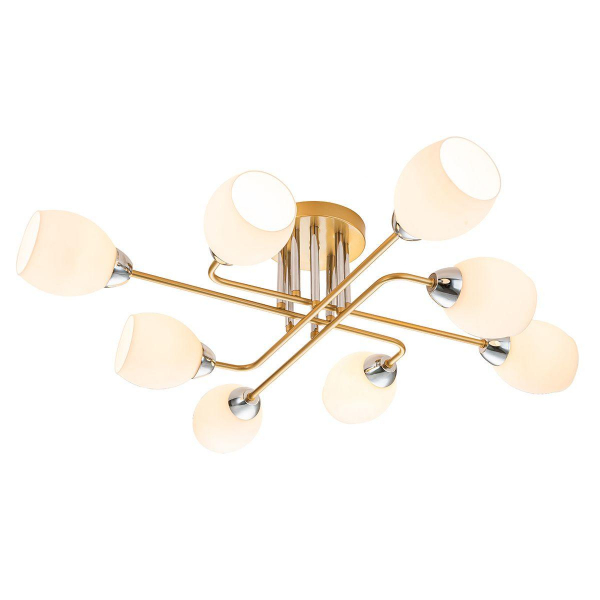 Потолочная люстра Escada Hope 1132/8P Gold Потолочная люстра Escada Hope 1132/8P Gold