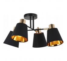 Потолочная люстра Illumico IL6116-4COU-79 BK GD