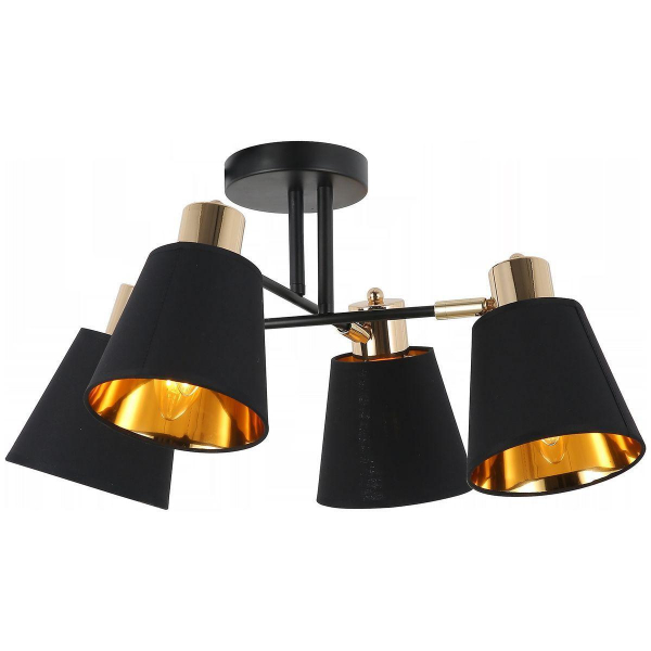 Потолочная люстра Illumico IL6116-4COU-79 BK GD Потолочная люстра Illumico IL6116-4COU-79 BK GD