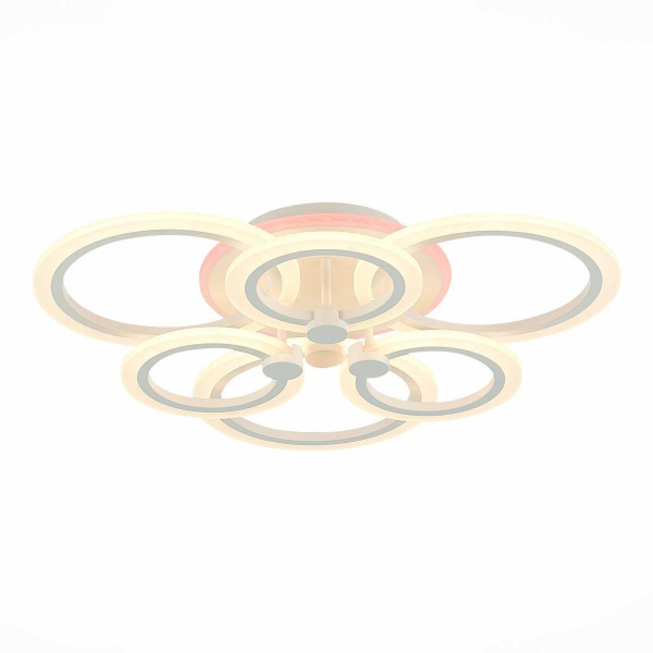 Потолочная светодиодная люстра Evoluce Cerina SLE500652-06RGB Потолочная светодиодная люстра Evoluce Cerina SLE500652-06RGB