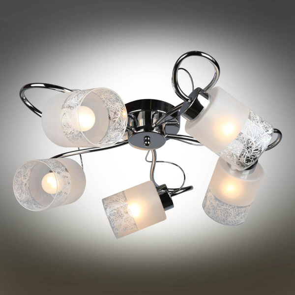 Потолочная люстра Omnilux Mandorleto OML-54407-05 Потолочная люстра Omnilux Mandorleto OML-54407-05