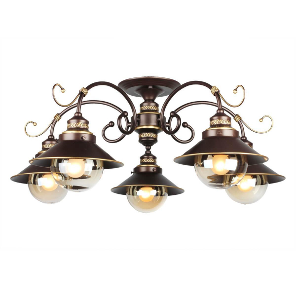 Потолочная люстра Omnilux OML-50407-05 Потолочная люстра Omnilux OML-50407-05