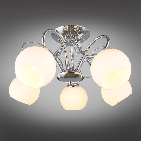 Потолочная люстра Omnilux Bellano OML-24707-05 Потолочная люстра Omnilux Bellano OML-24707-05