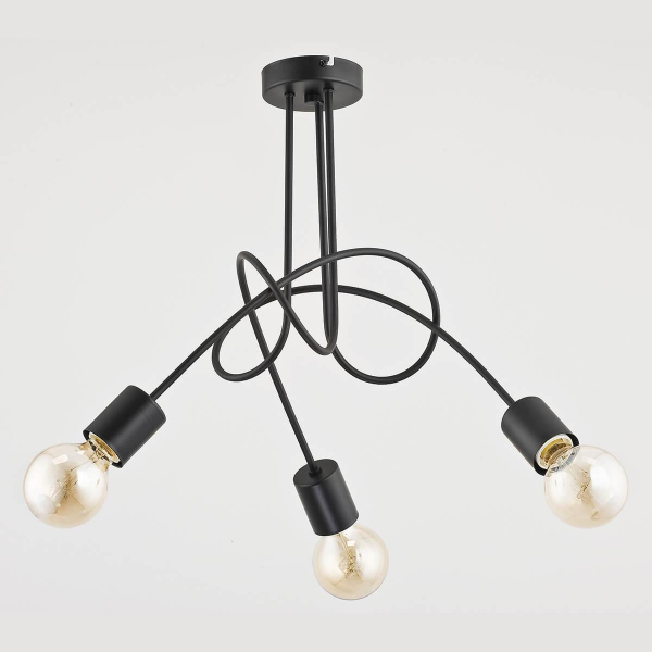 Потолочная люстра Adilux Tango Black 23173 Потолочная люстра Adilux Tango Black 23173