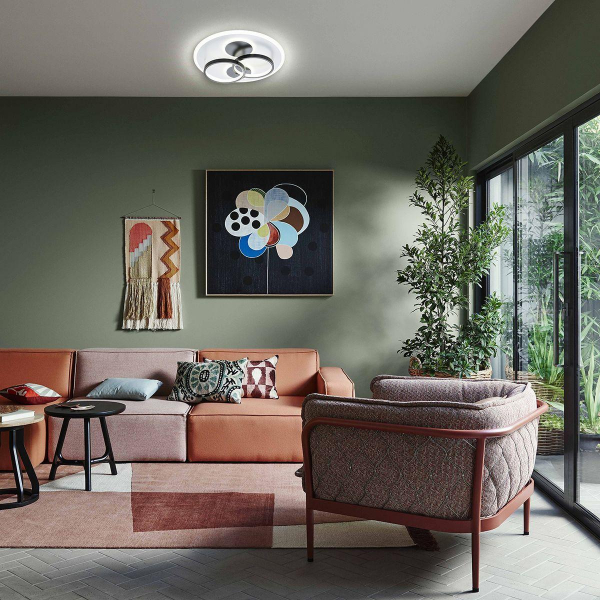 Потолочная светодиодная люстра Escada Module 10235/4Led Round Потолочная светодиодная люстра Escada Module 10235/4Led Round