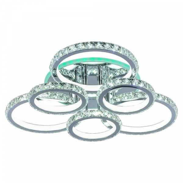 Потолочная светодиодная люстра Profit Light 8052/3+3 CHR Потолочная светодиодная люстра Profit Light 8052/3+3 CHR