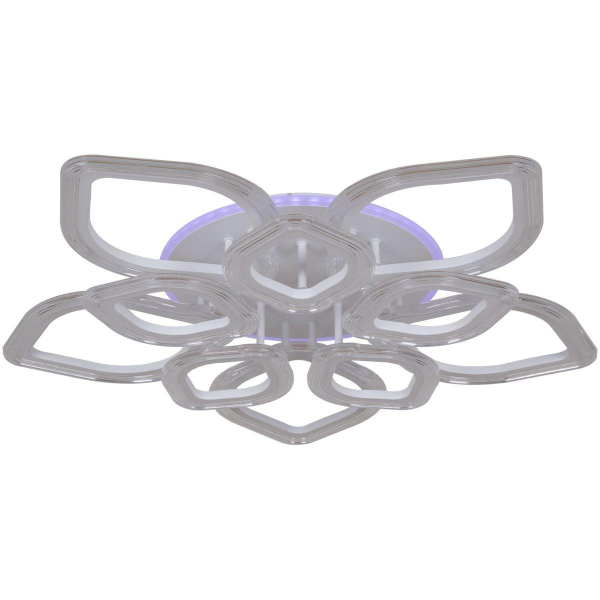 Потолочная светодиодная люстра Reluce 09827-3.3-5+5A WH (RGB) Потолочная светодиодная люстра Reluce 09827-3.3-5+5A WH (RGB)