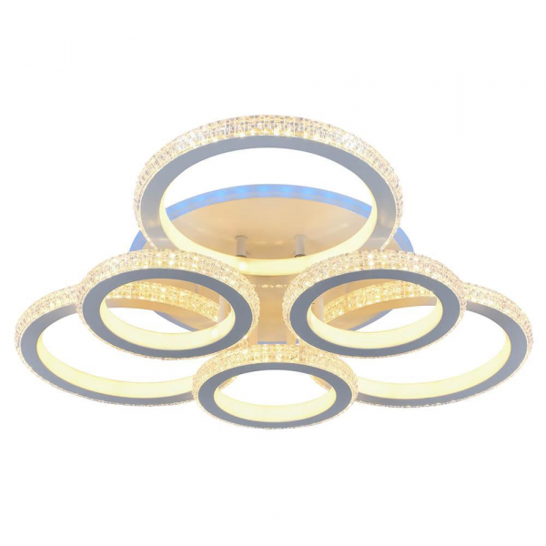 Потолочная светодиодная люстра Profit Light 8017/3+3 WHT Потолочная светодиодная люстра Profit Light 8017/3+3 WHT