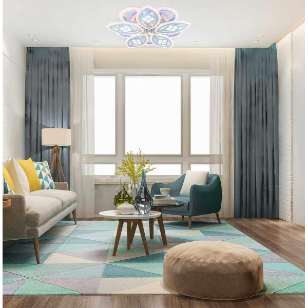 Потолочная светодиодная люстра Escada Algol 10207/10LED BL Потолочная светодиодная люстра Escada Algol 10207/10LED BL