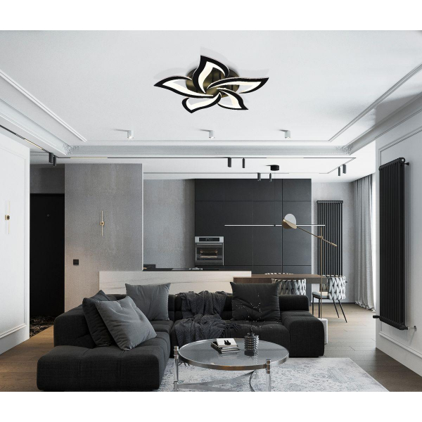 Потолочная светодиодная люстра Natali Kovaltseva Innovation Style 83002 Black Потолочная светодиодная люстра Natali Kovaltseva Innovation Style 83002 Black