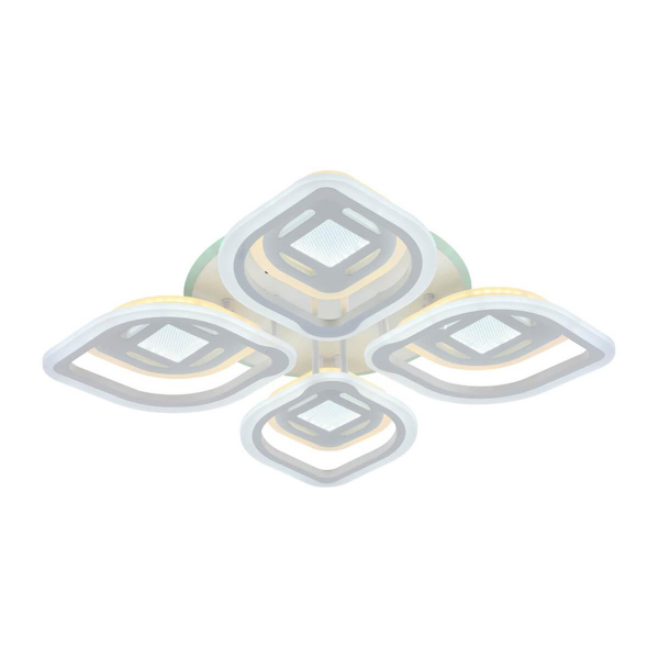 Потолочная светодиодная люстра Profit Light 8439/4+4B WHT Потолочная светодиодная люстра Profit Light 8439/4+4B WHT