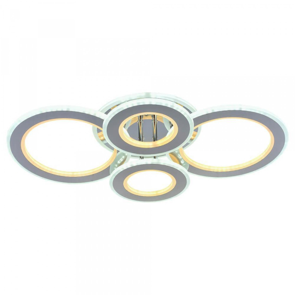 Потолочная светодиодная люстра Profit Light 8005/2+2 CHR Потолочная светодиодная люстра Profit Light 8005/2+2 CHR