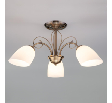 Подвесная люстра Eurosvet 30107/3 античная бронза
