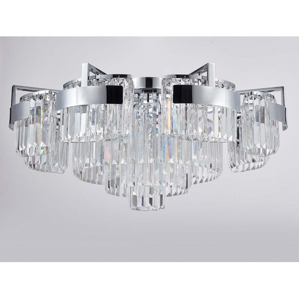 Потолочная люстра Newport 4356+6/PL Chrome М0062731 Потолочная люстра Newport 4356+6/PL Chrome М0062731