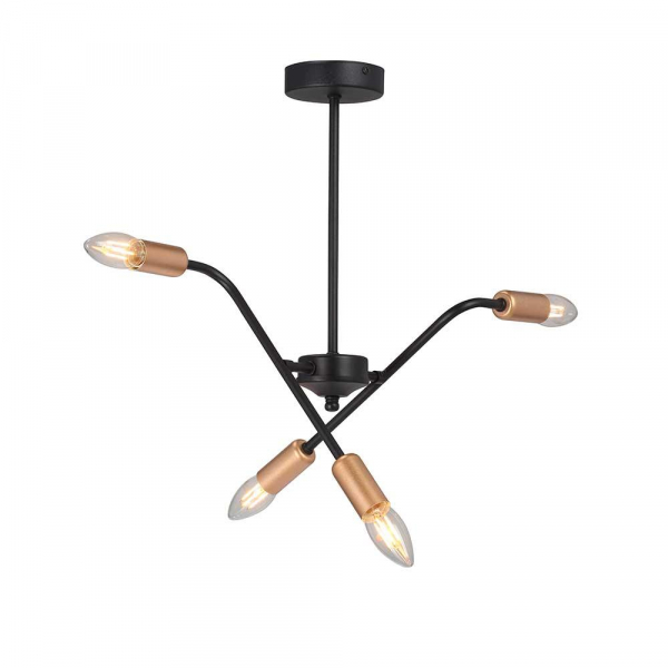 Потолочная люстра Vitaluce V3022-1/4PL Потолочная люстра Vitaluce V3022-1/4PL