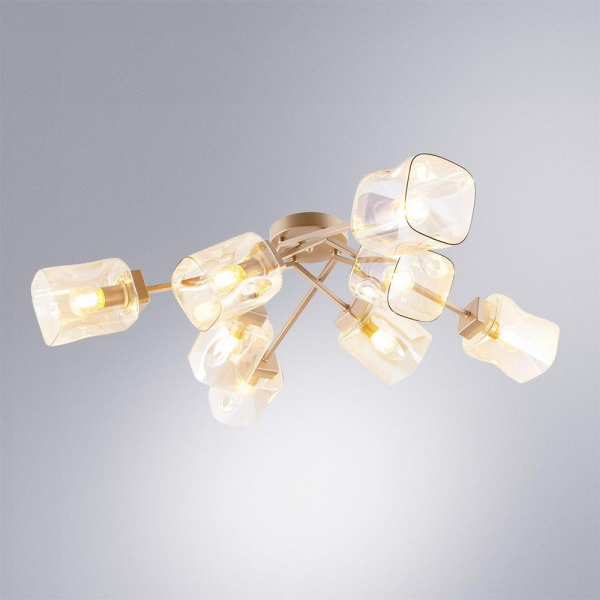 Потолочная люстра Arte Lamp Amfora A2318PL-8SG Потолочная люстра Arte Lamp Amfora A2318PL-8SG
