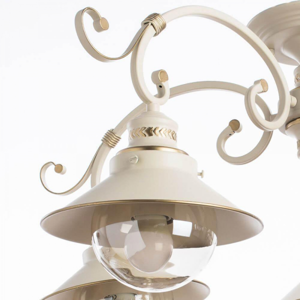 Потолочная люстра Arte Lamp 7 A4577PL-5WG Потолочная люстра Arte Lamp 7 A4577PL-5WG