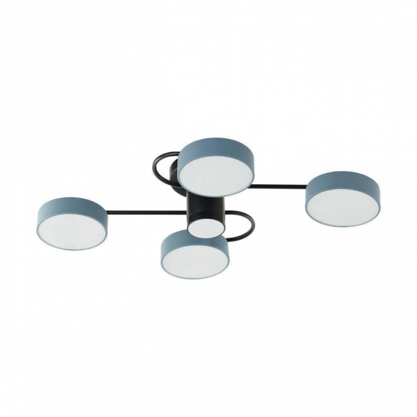 Потолочная светодиодная люстра Arte Milano Ferrara 253039/4+1 Bk/Gr Потолочная светодиодная люстра Arte Milano Ferrara 253039/4+1 Bk/Gr