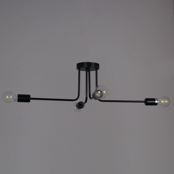 Потолочная люстра Illumico IL2000-4C-05 BK Потолочная люстра Illumico IL2000-4C-05 BK