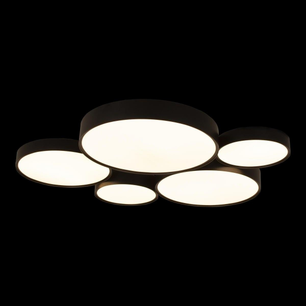 Потолочная светодиодная люстра Loft IT Drum 10218 Black Потолочная светодиодная люстра Loft IT Drum 10218 Black