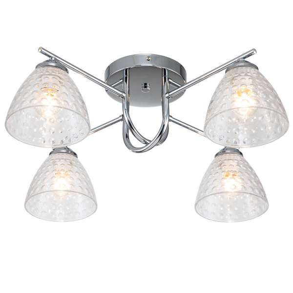 Потолочная люстра Escada Adonis 659/4PL Chrome Потолочная люстра Escada Adonis 659/4PL Chrome