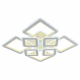 Потолочная светодиодная люстра Profit Light 8041/4+4 WHT A