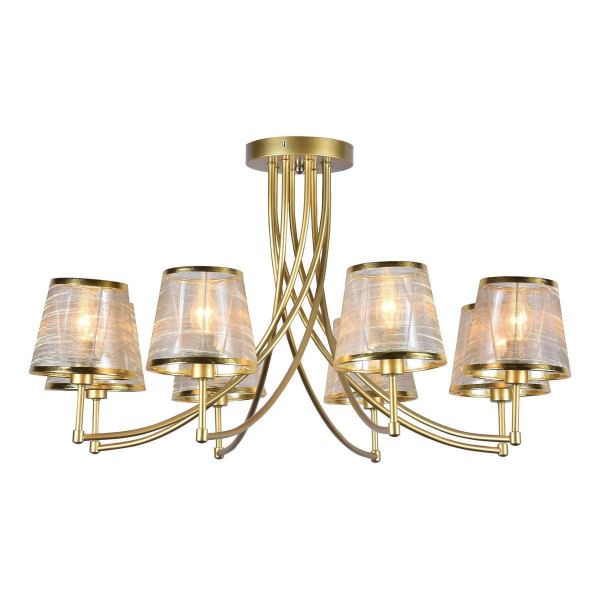 Потолочная люстра Escada 1126/8PL Gold Потолочная люстра Escada 1126/8PL Gold