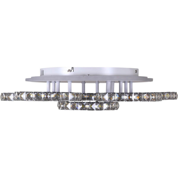Потолочная светодиодная люстра Reluce 03900-0.3-5+1A WH+CR (RGB) Потолочная светодиодная люстра Reluce 03900-0.3-5+1A WH+CR (RGB)