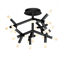 Потолочная светодиодная люстра iLedex Savage FS-017-X25 BK