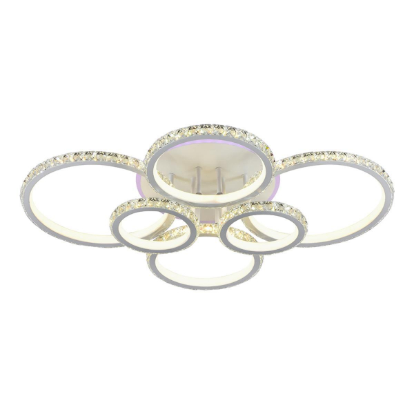 Потолочная светодиодная люстра Profit Light 18052/6 WHT Потолочная светодиодная люстра Profit Light 18052/6 WHT