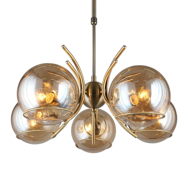 Потолочная люстра Omnilux Girasole OML-28907-05 Потолочная люстра Omnilux Girasole OML-28907-05