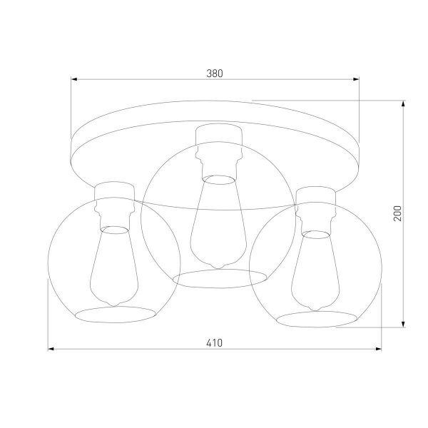 Потолочная люстра TK Lighting 2776 Cubus Graphite Потолочная люстра TK Lighting 2776 Cubus Graphite