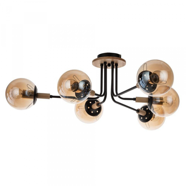 Потолочная люстра Arte Lamp Oxford A2716PL-6BK Потолочная люстра Arte Lamp Oxford A2716PL-6BK
