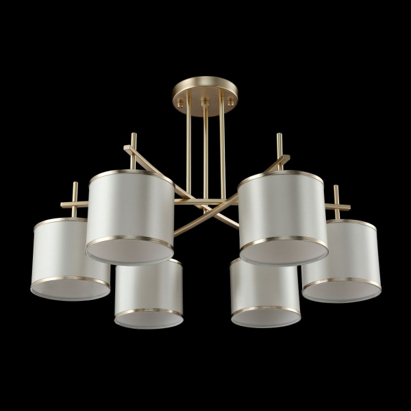 Потолочная люстра Crystal Lux Sergio PL6 Gold