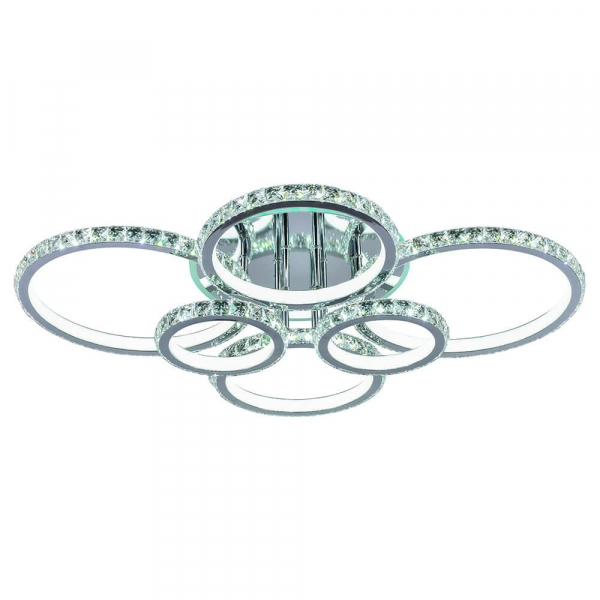 Потолочная светодиодная люстра Profit Light 8052/6 CHR Потолочная светодиодная люстра Profit Light 8052/6 CHR