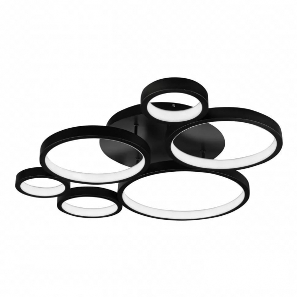Потолочная светодиодная люстра iLedex Ring Star 9004-6-X-T BK Потолочная светодиодная люстра iLedex Ring Star 9004-6-X-T BK