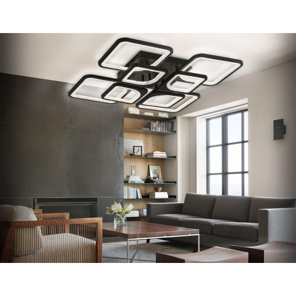 Потолочная светодиодная люстра Ambrella light Acrylica Original FA4424 Потолочная светодиодная люстра Ambrella light Acrylica Original FA4424